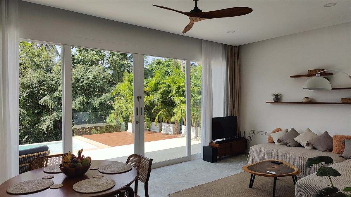 Villa Azhara — living room