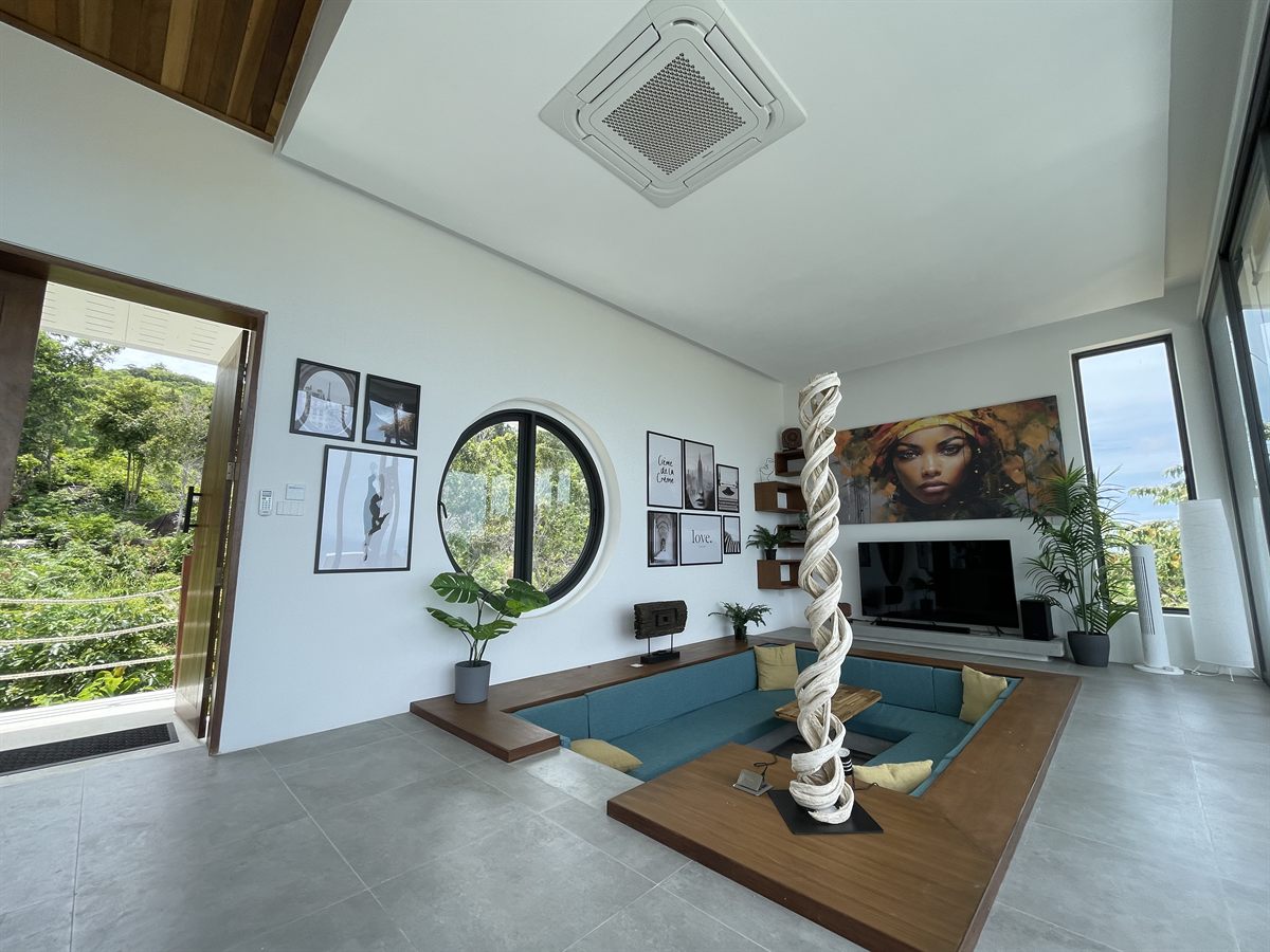 Villa Kiran — sunken lounge