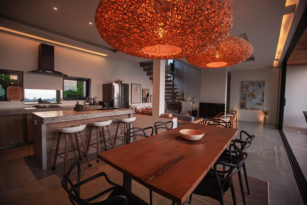 Villa Nour — kitchen and dining